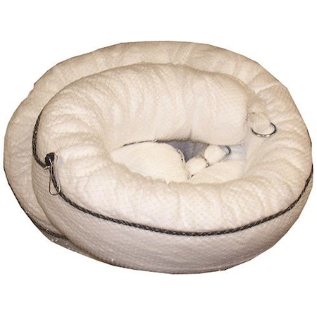 Fytertech Nonwovens EBOOM-510 Essentials Economy 4 in. White Boom EBOOM510